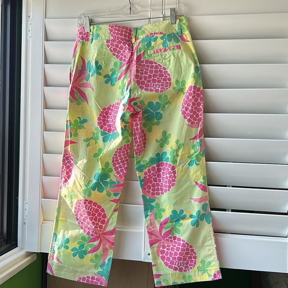 Vintage Lilly Pulitzer Pants with pineapples - Picture 2 of 6